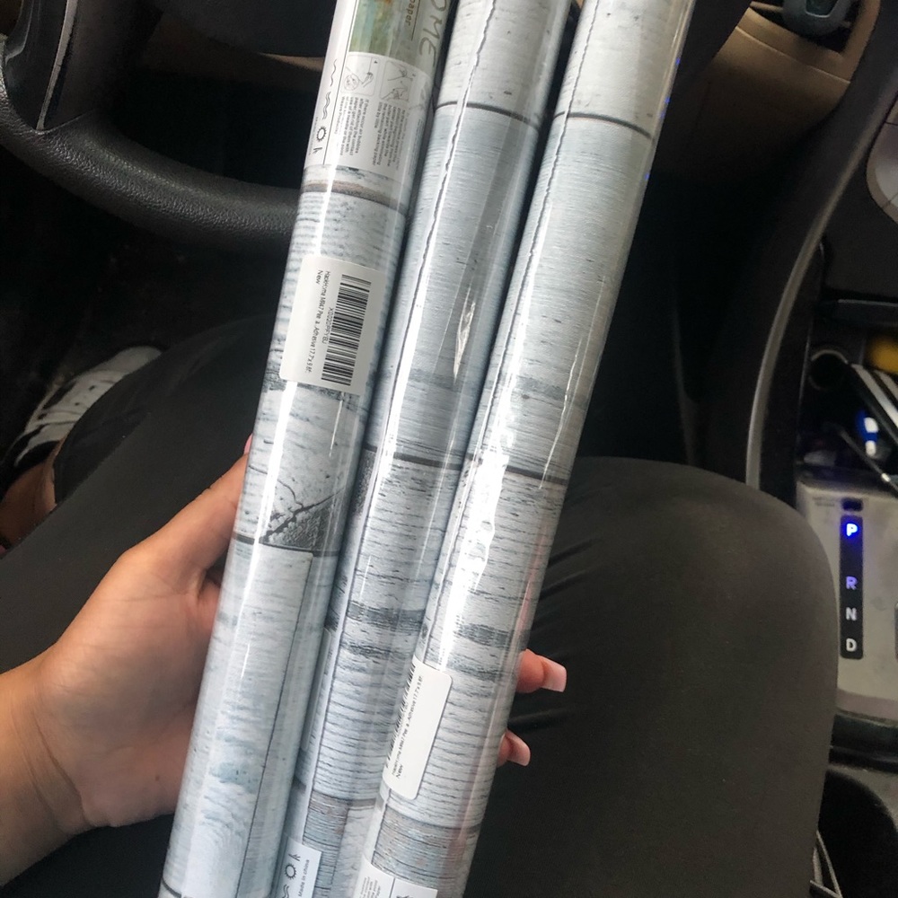 3 unopened unused ez stick wallpaper rolls